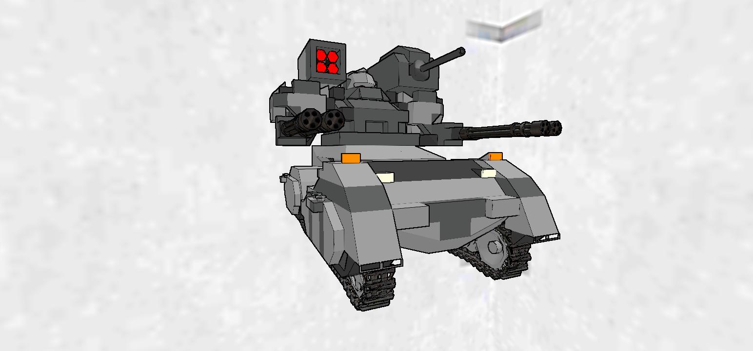 armored mobile tank