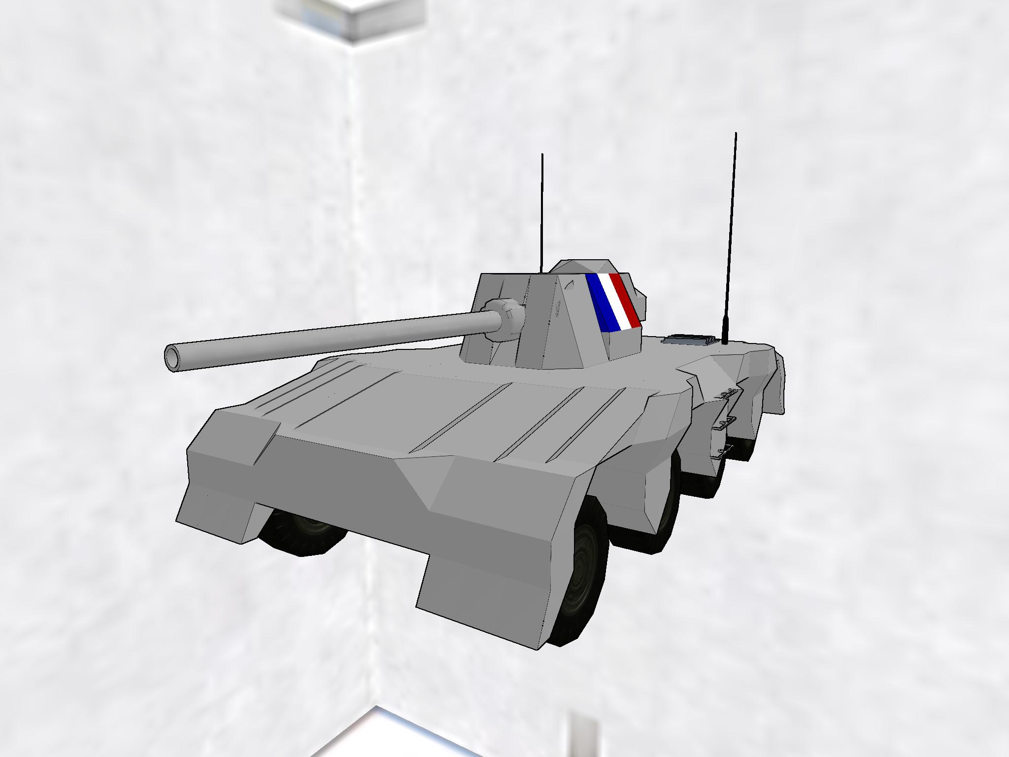 Custom french tank