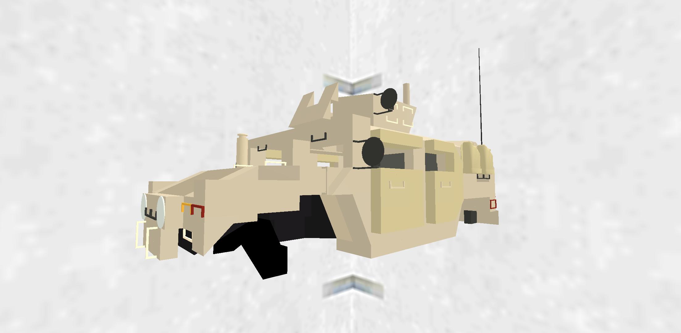 Desert Color Humvee
