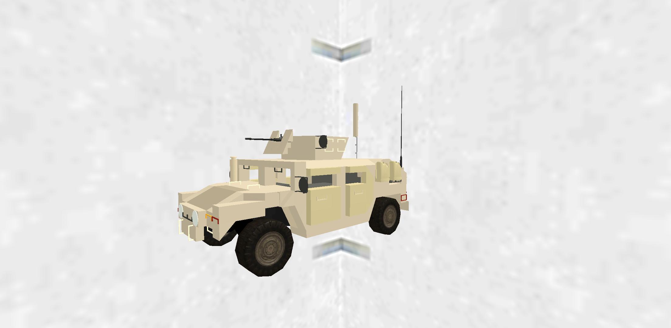 Desert Color Humvee