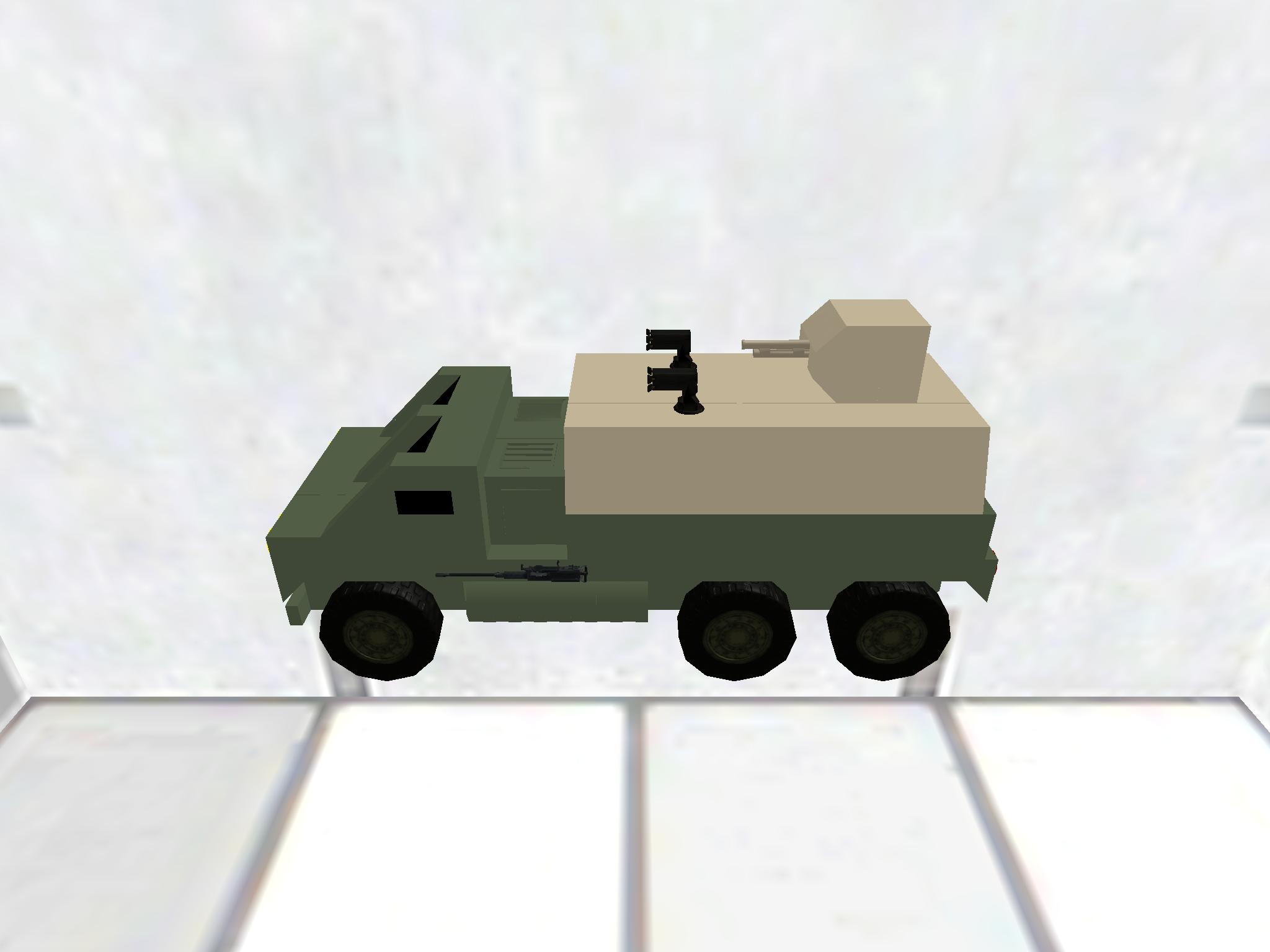 Armored garbage truck 3