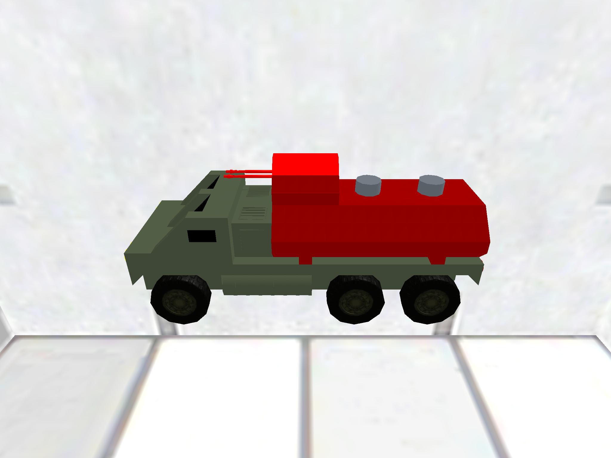 Armored garbage truck 2