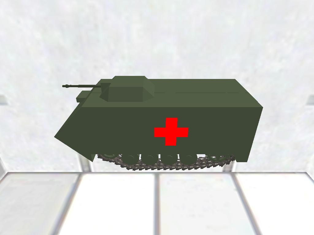 Light tank ambulance