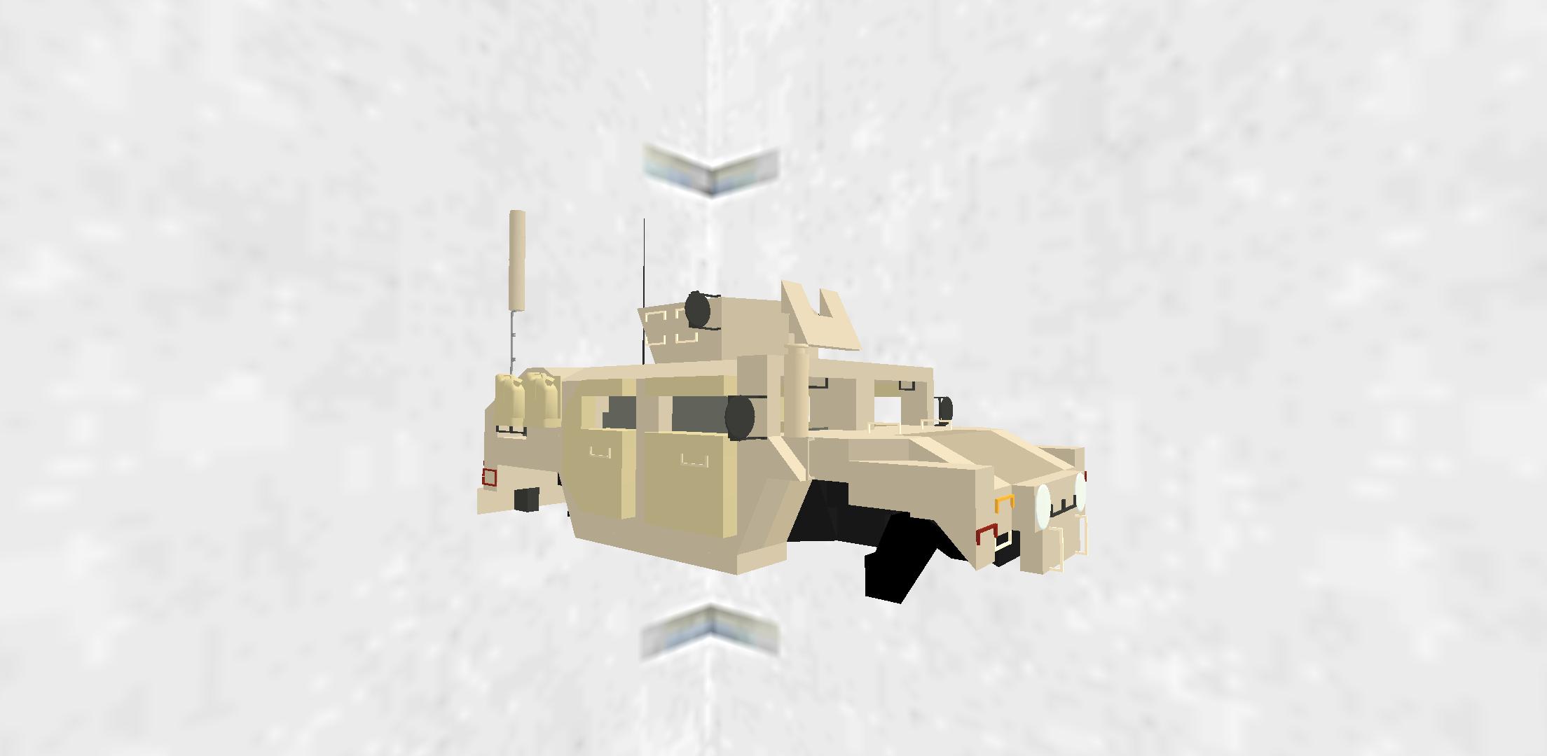 Desert Color Humvee