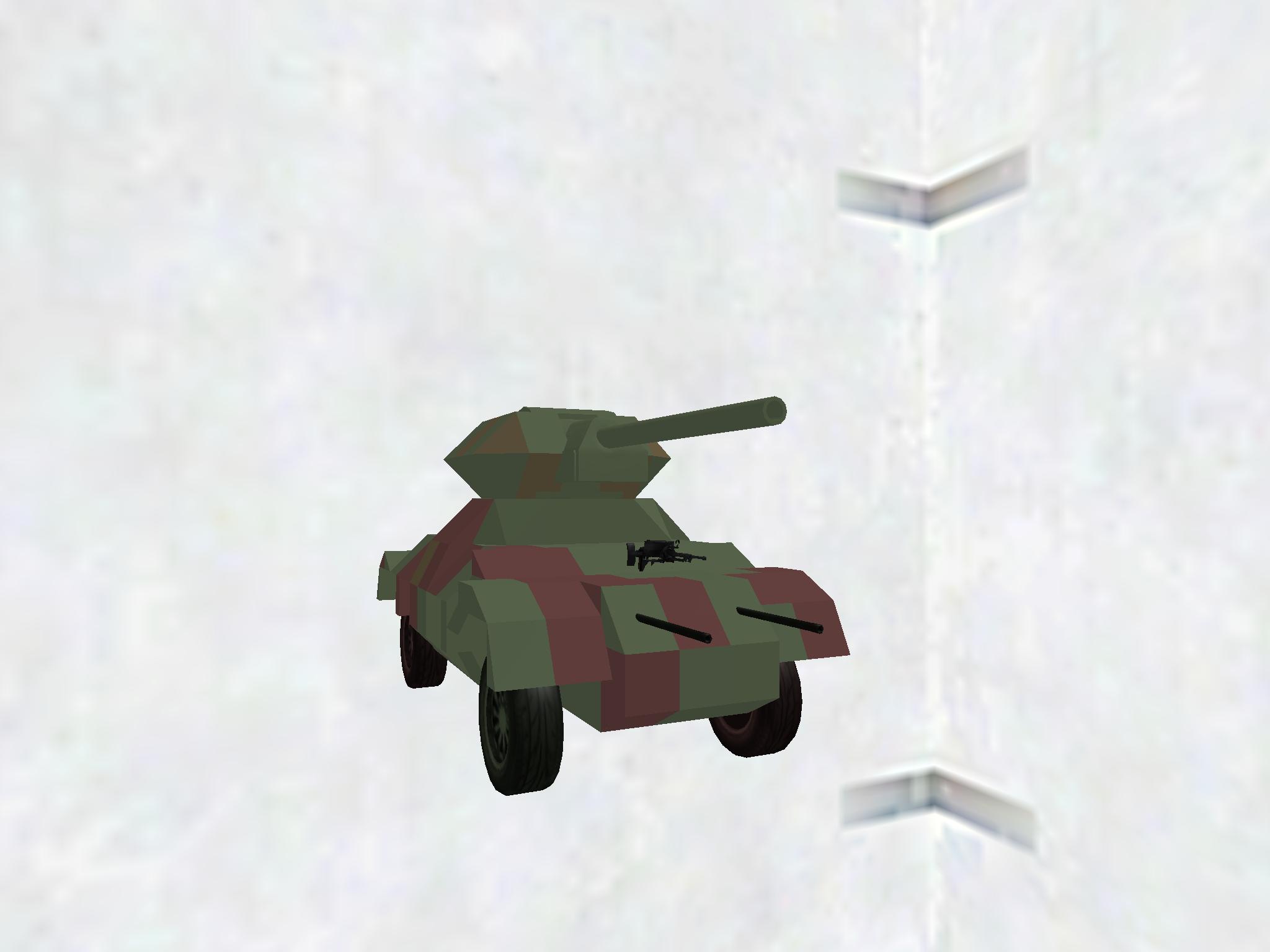 Wheeled tank