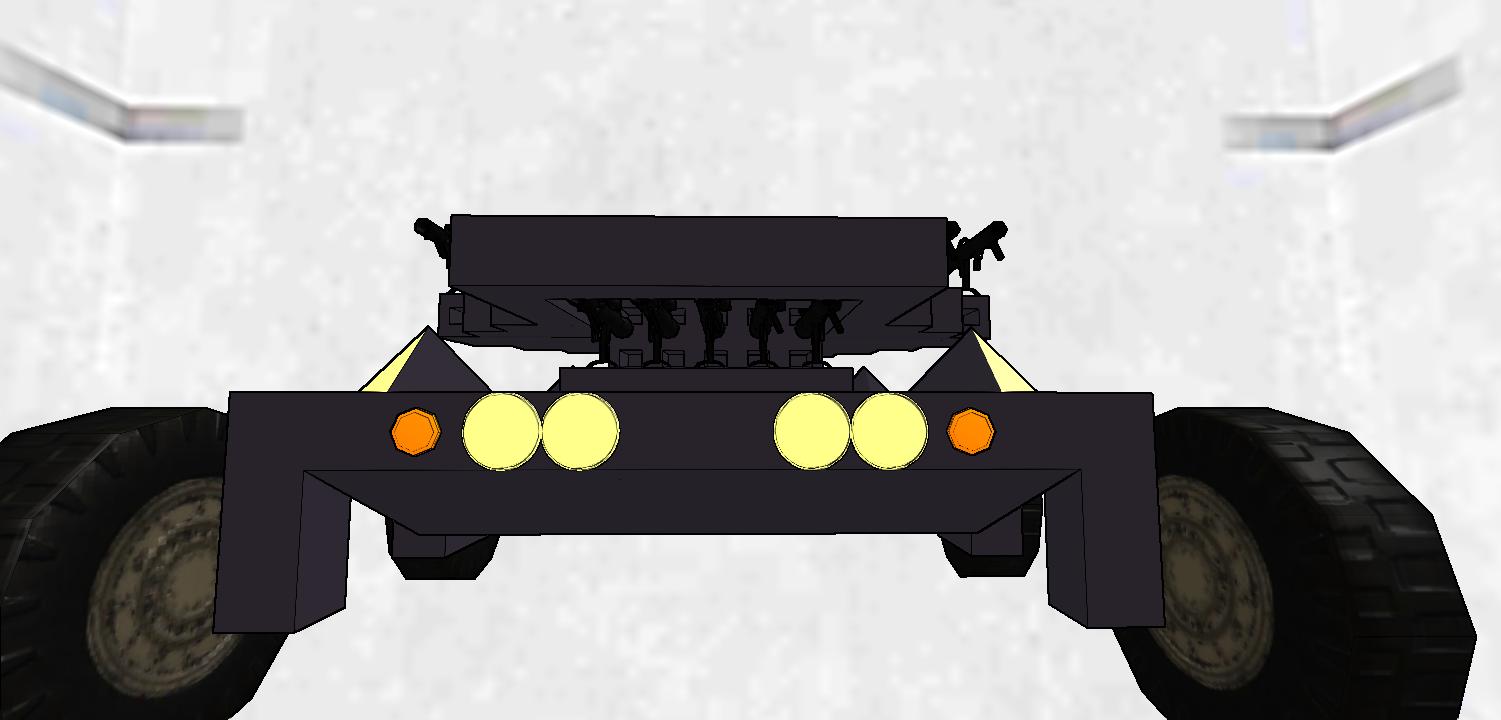 無線式無人自走ロケット砲