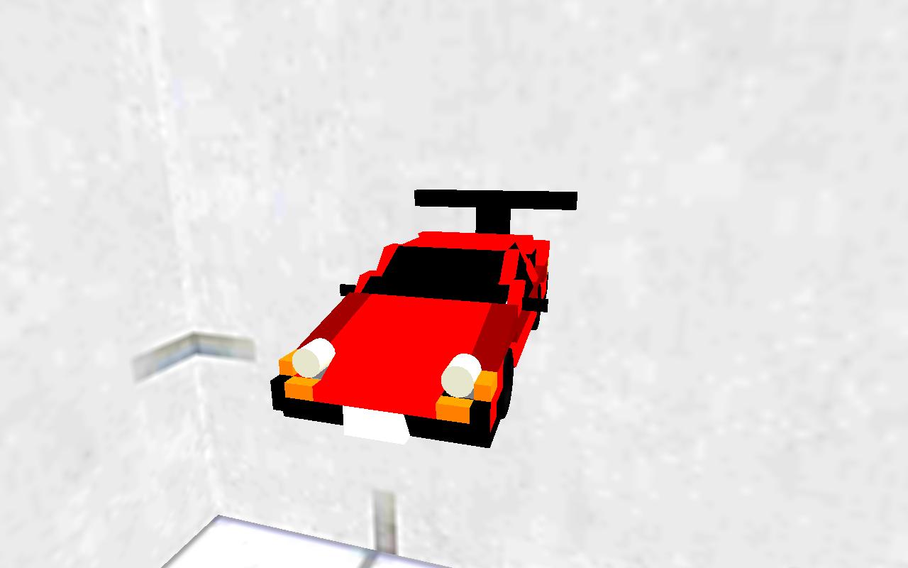 Sport Car Panda red