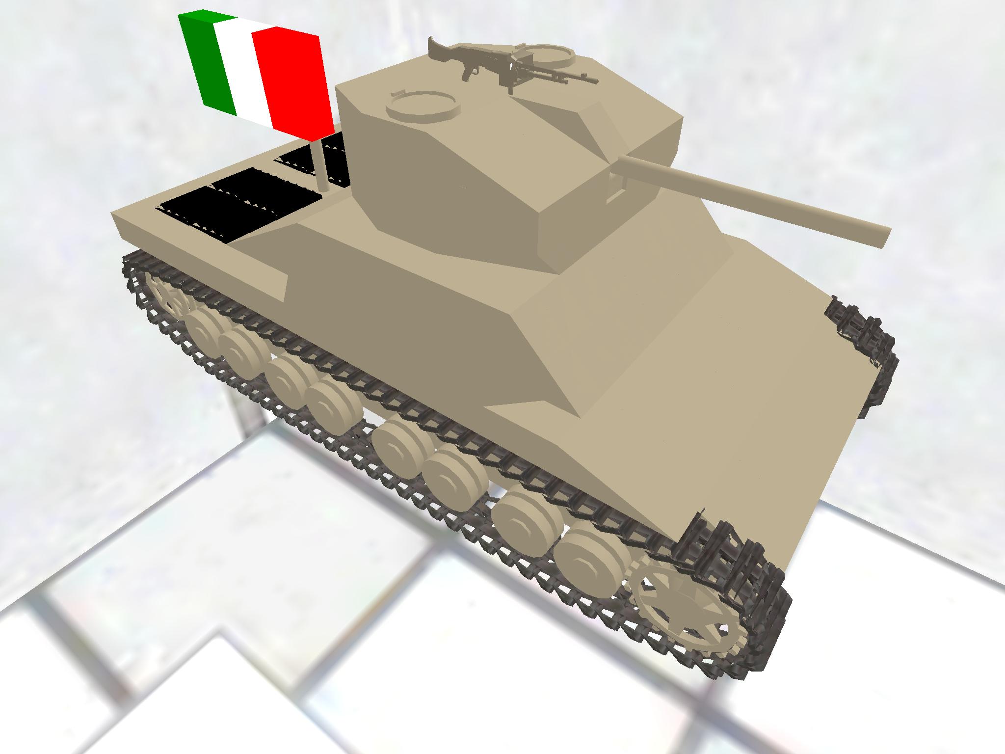 Tier 4 italain heavy tank