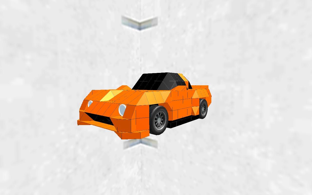 Sport Car Orange