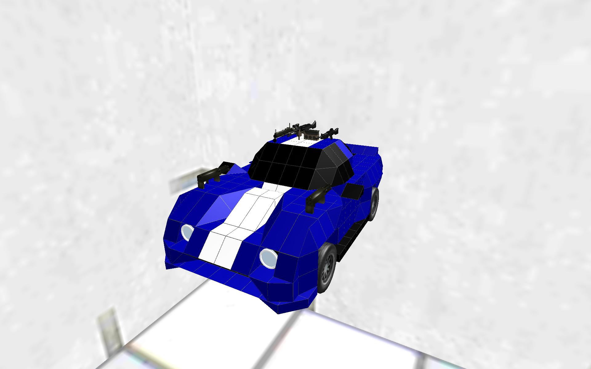 Sport Car Blue