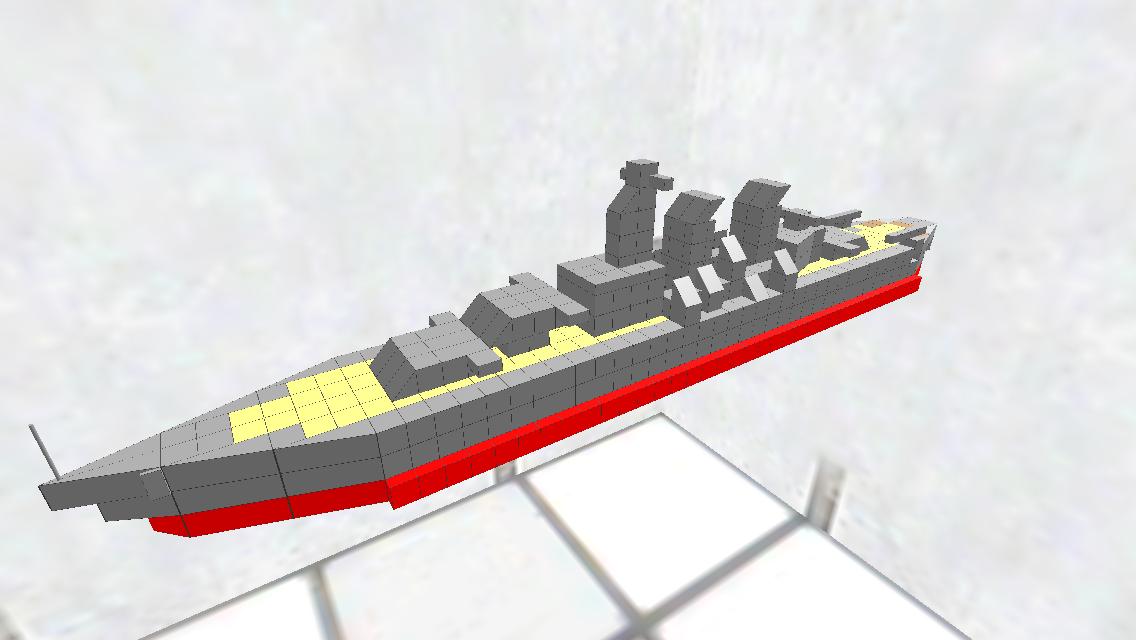 日本風の戦艦