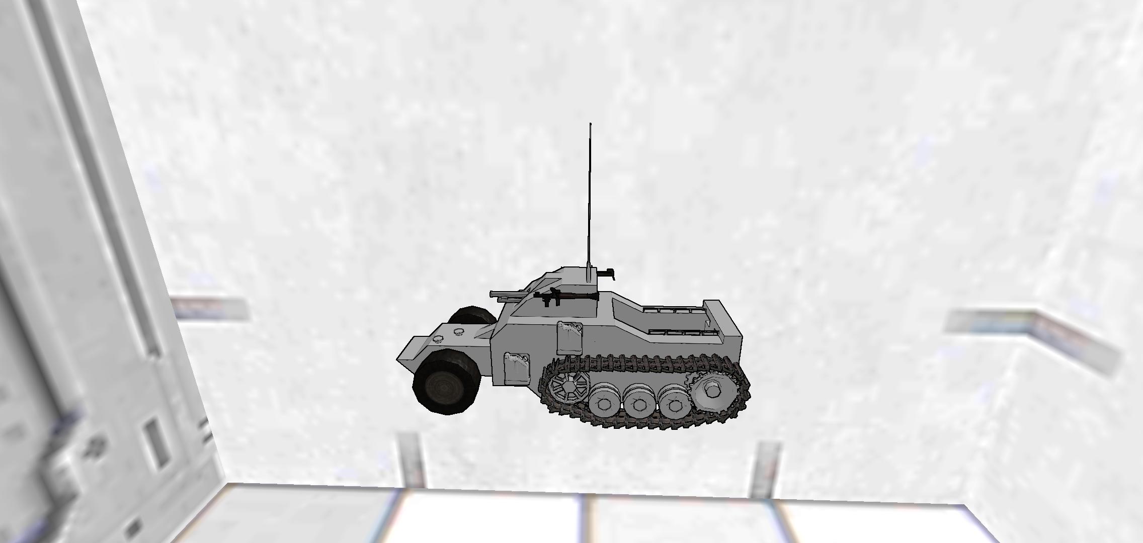 fictional half track design