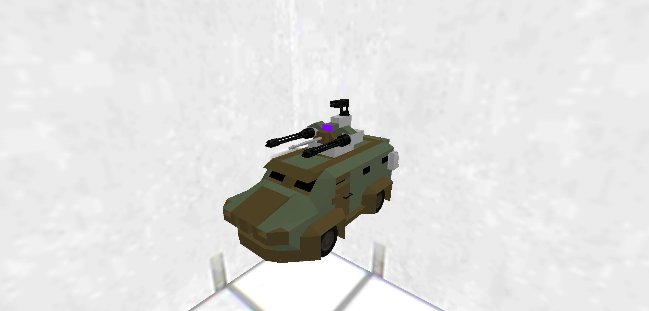 Armored anti-terror car
