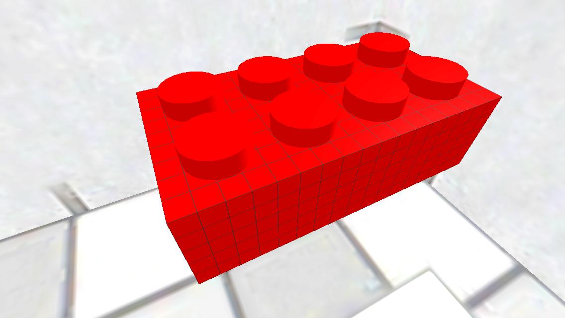 LEGO 4X8 red bric