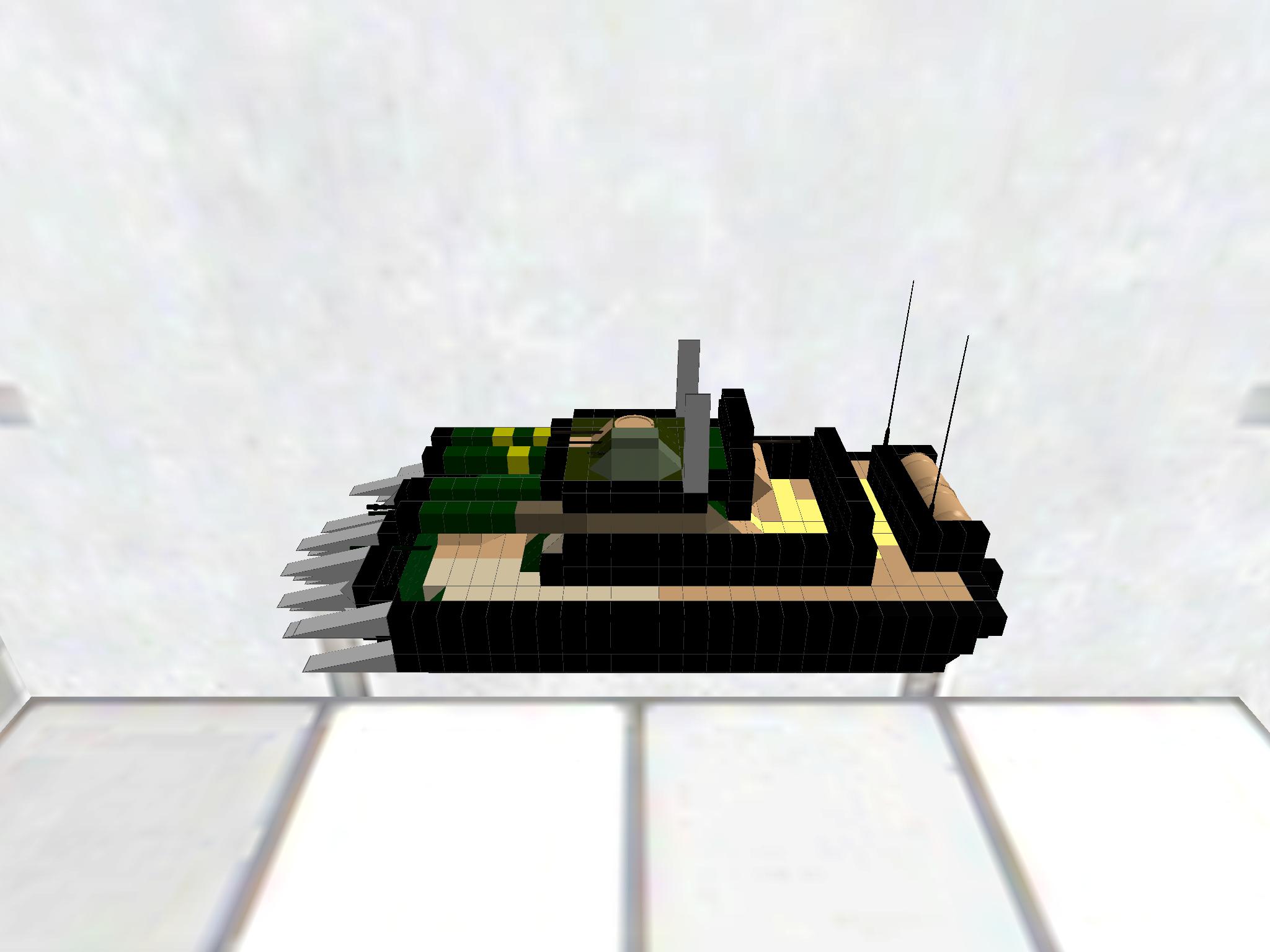 Futuristic armorned tank type2