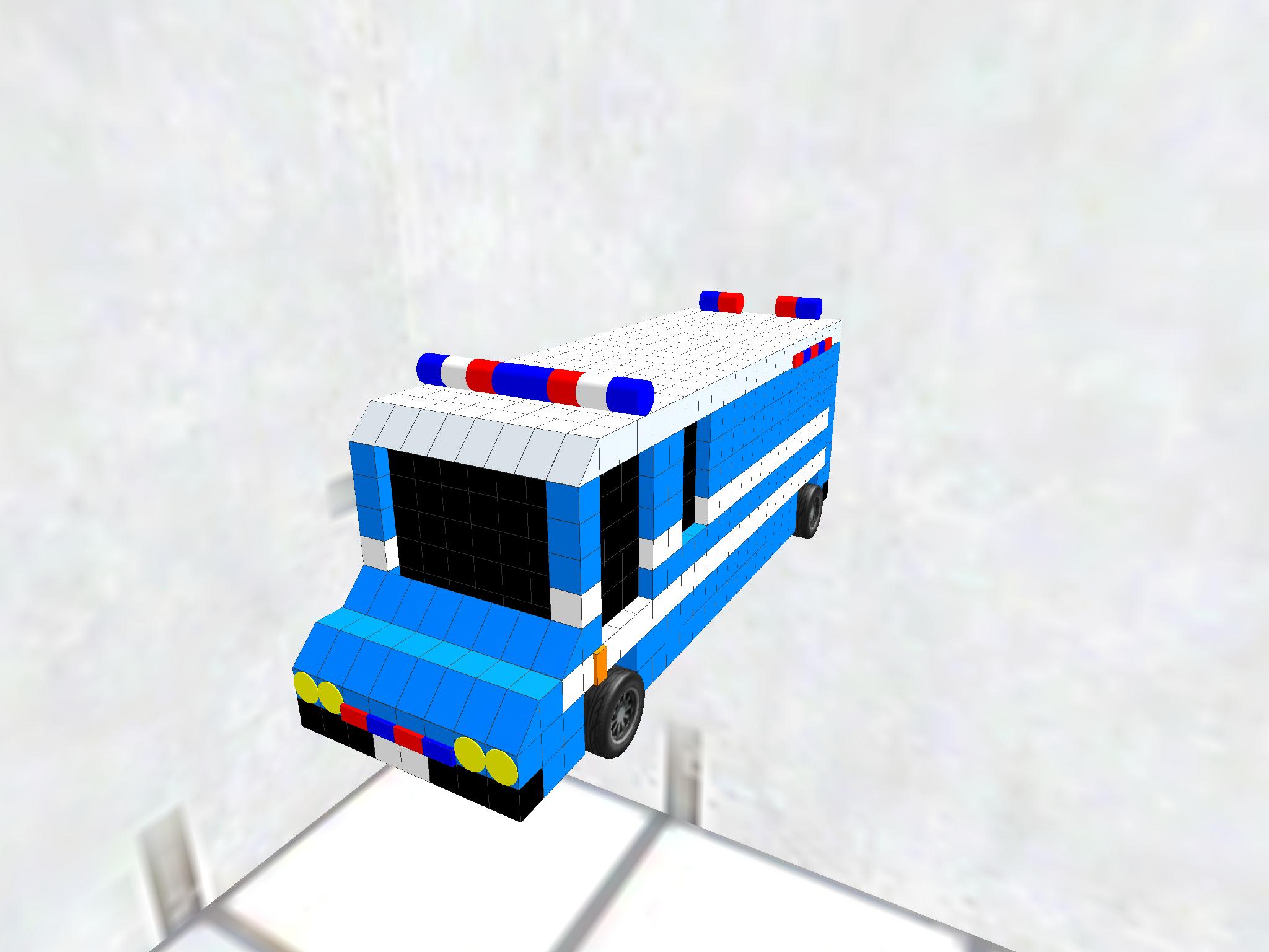 delivery van(police)