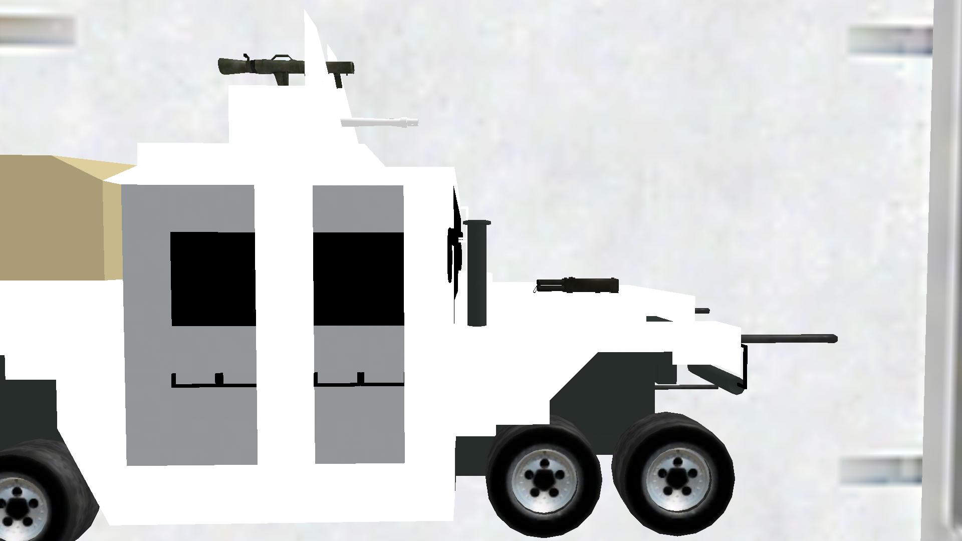 Humvee 8x8 power snow hunter