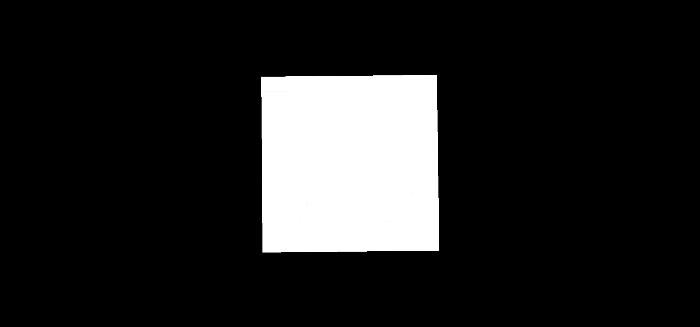 Black Square On White Backgrou