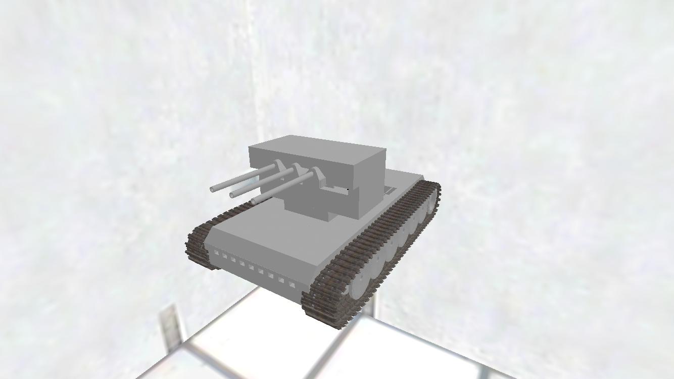 M4A1 barrle mini gun tank