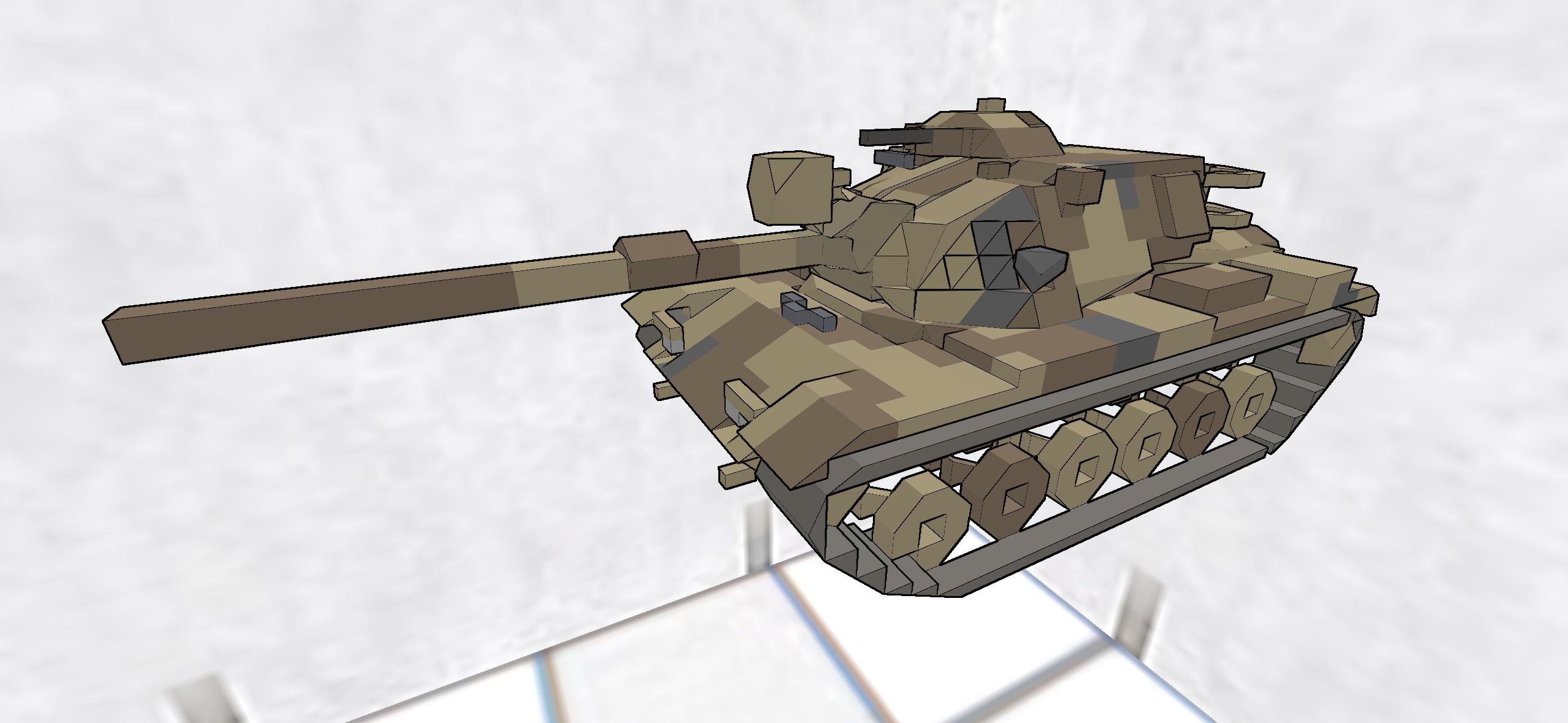 Free M60A3  砂漠