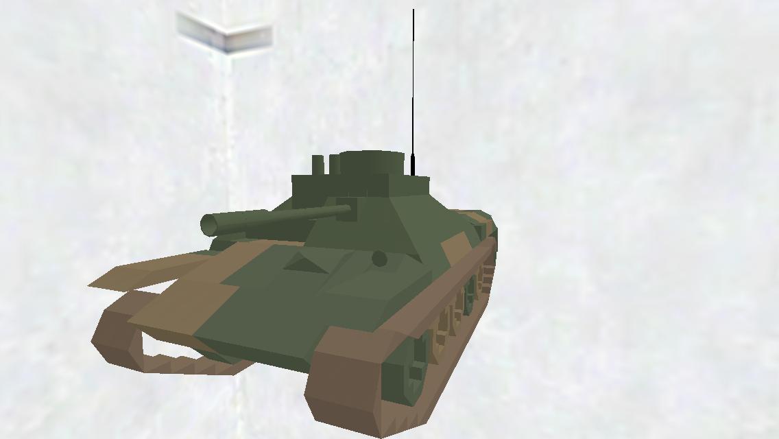 Medium tank’s body