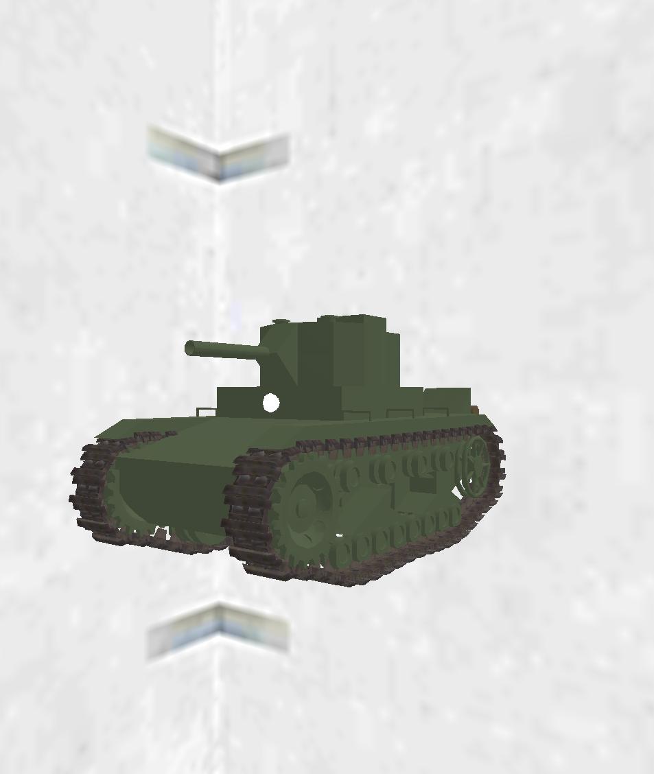 こだわり軽戦車改造　T-26　先行量産型　45mm