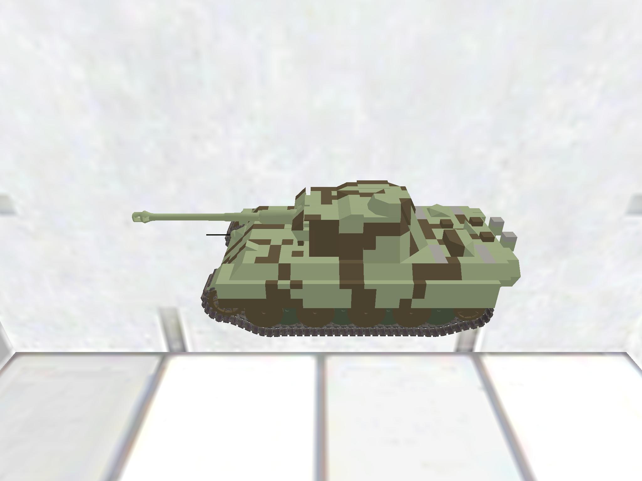 Panther Ausf G  tree camofalge