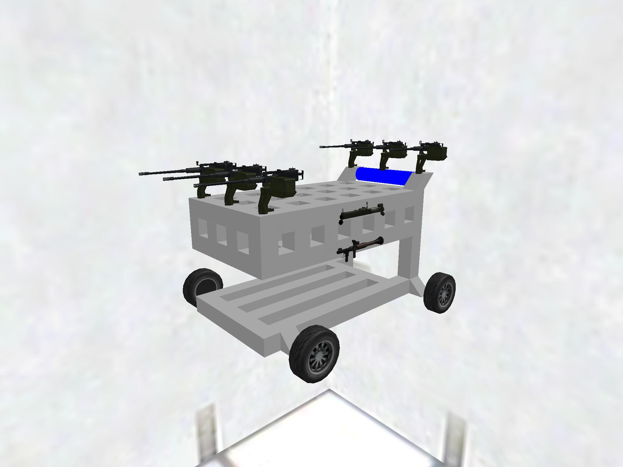 Armed Tesco Trolley