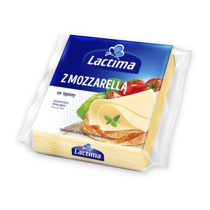 Phô mai lát mozzarella Lactima gói 200g