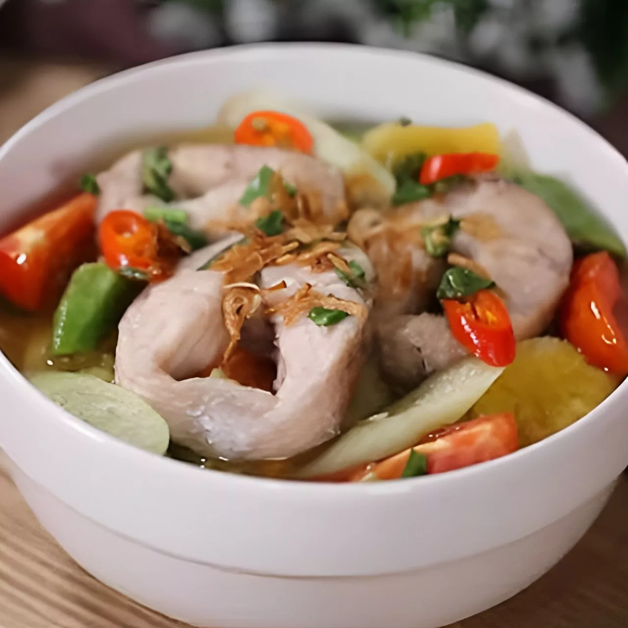 Cách nấu canh chua Vườn Lài