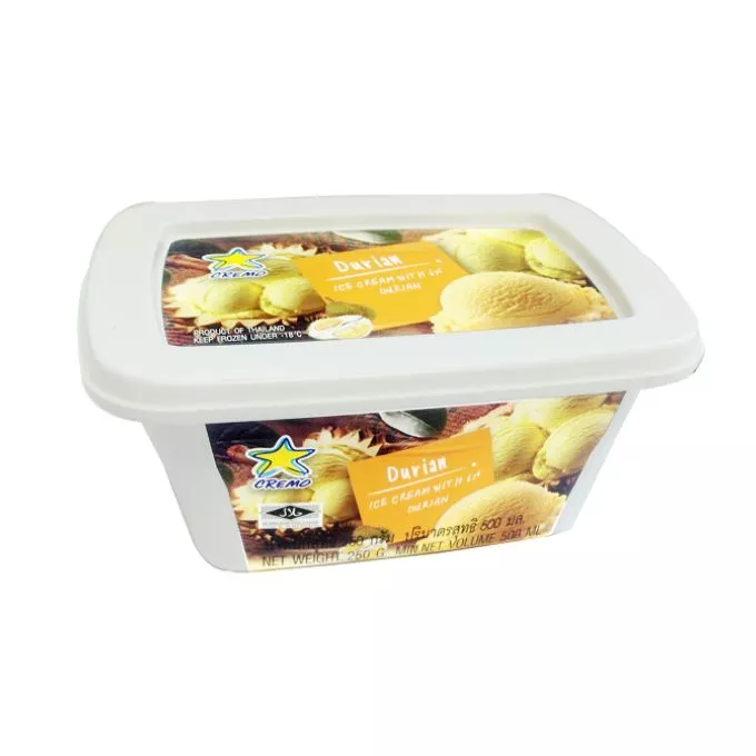 Kem hộp vị sầu riêng Cremo 500ml (1 hộp)