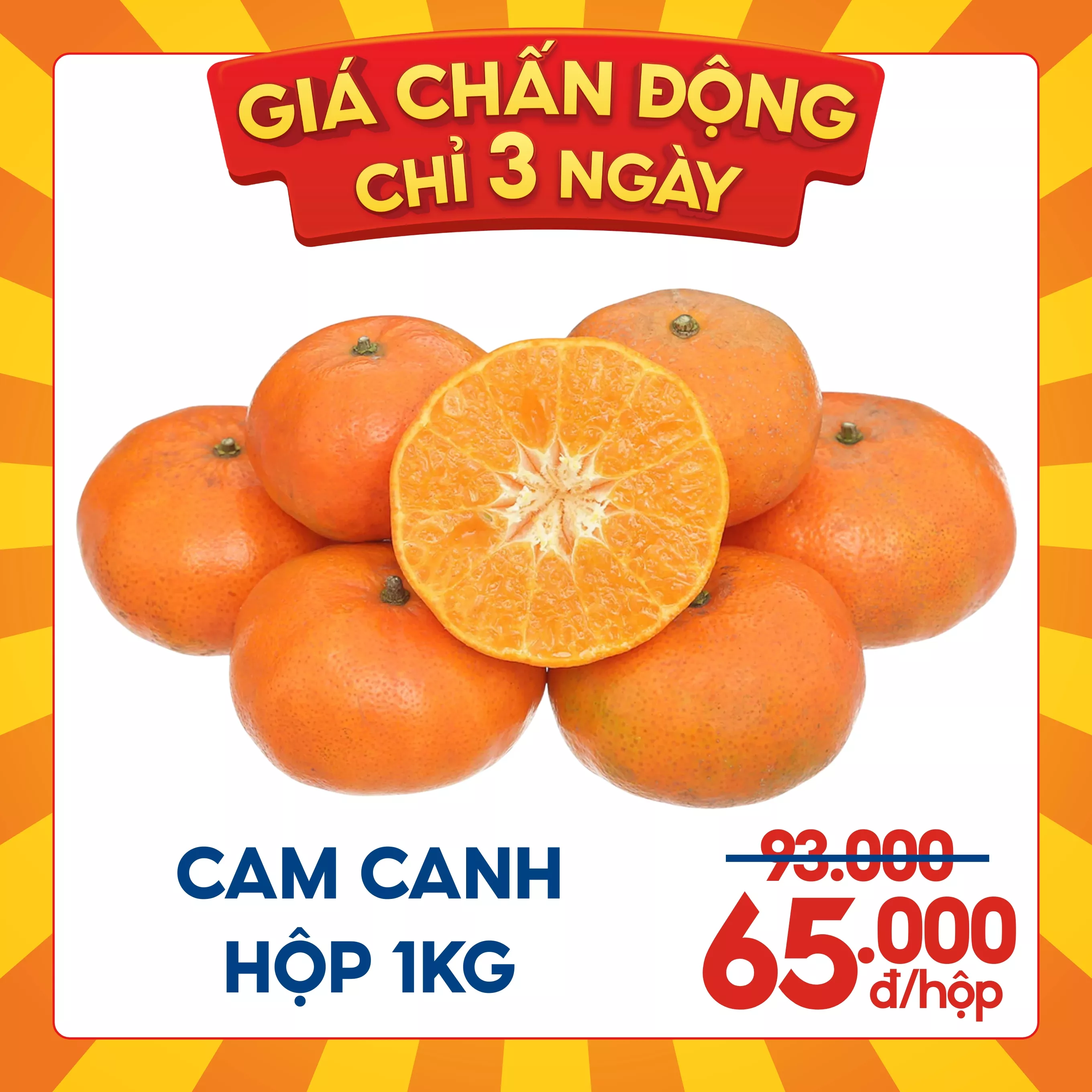 Cam canh hộp 1kg (1 Hộp)