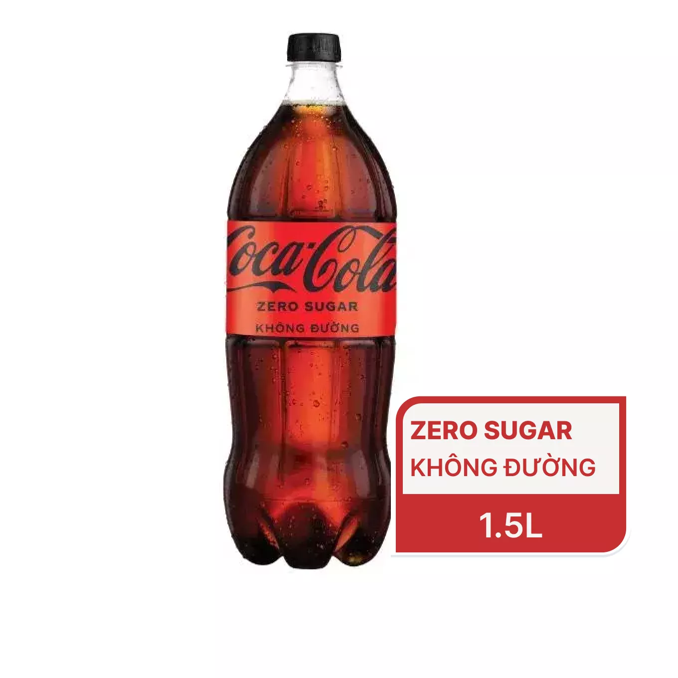Nước Ngọt Coca Cola Zero Chai 1.5 Lít (CHAI)