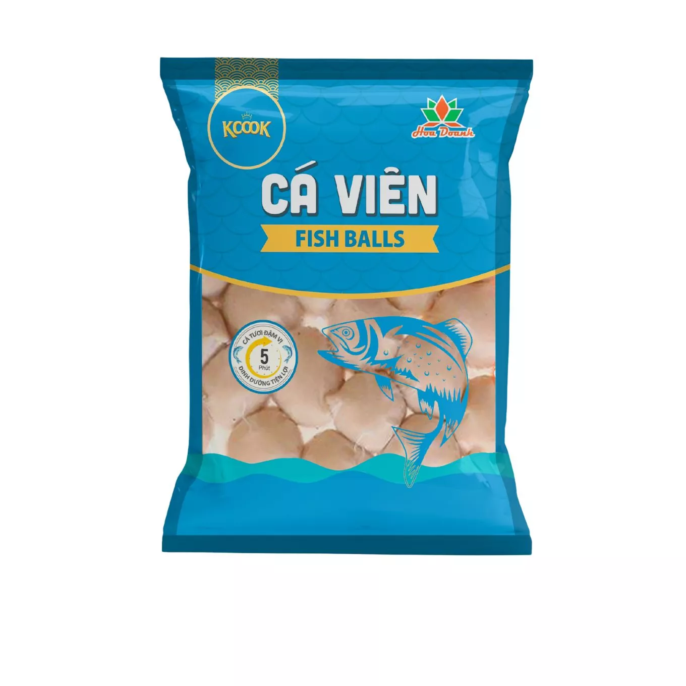 Cá Viên Hoa Doanh Gói 200g