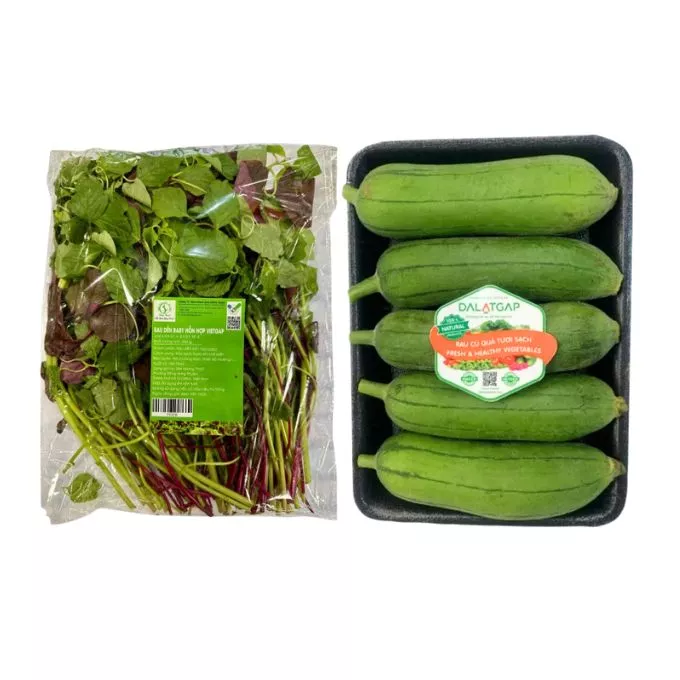 Combo rau dền baby 250g và mướp hương baby 350g - Chuỗi siêu thị thực ...