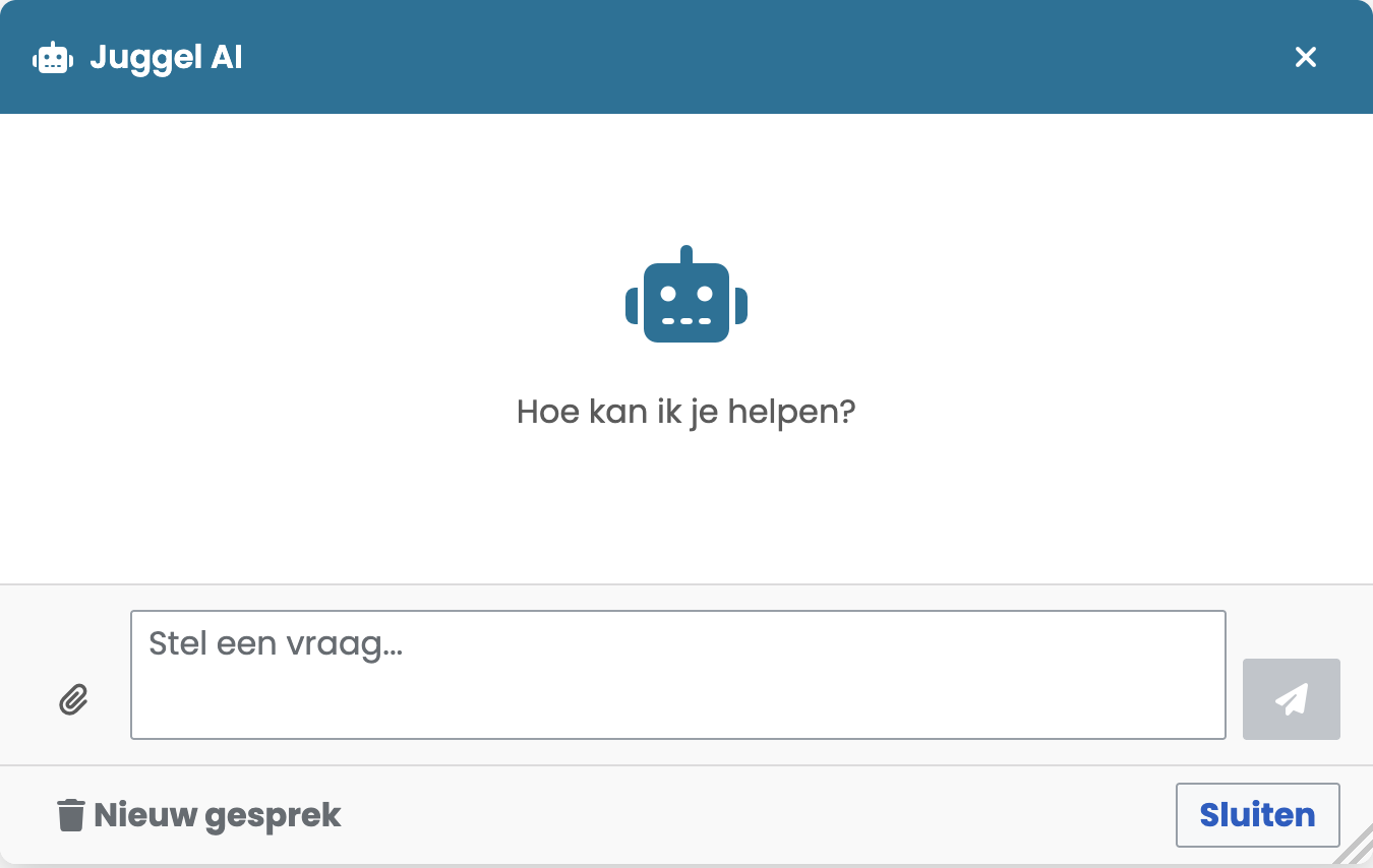 De Juggel AI chatbot