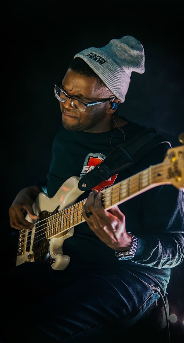 Travis Dykes. Bassist, arranger, producer and teacher