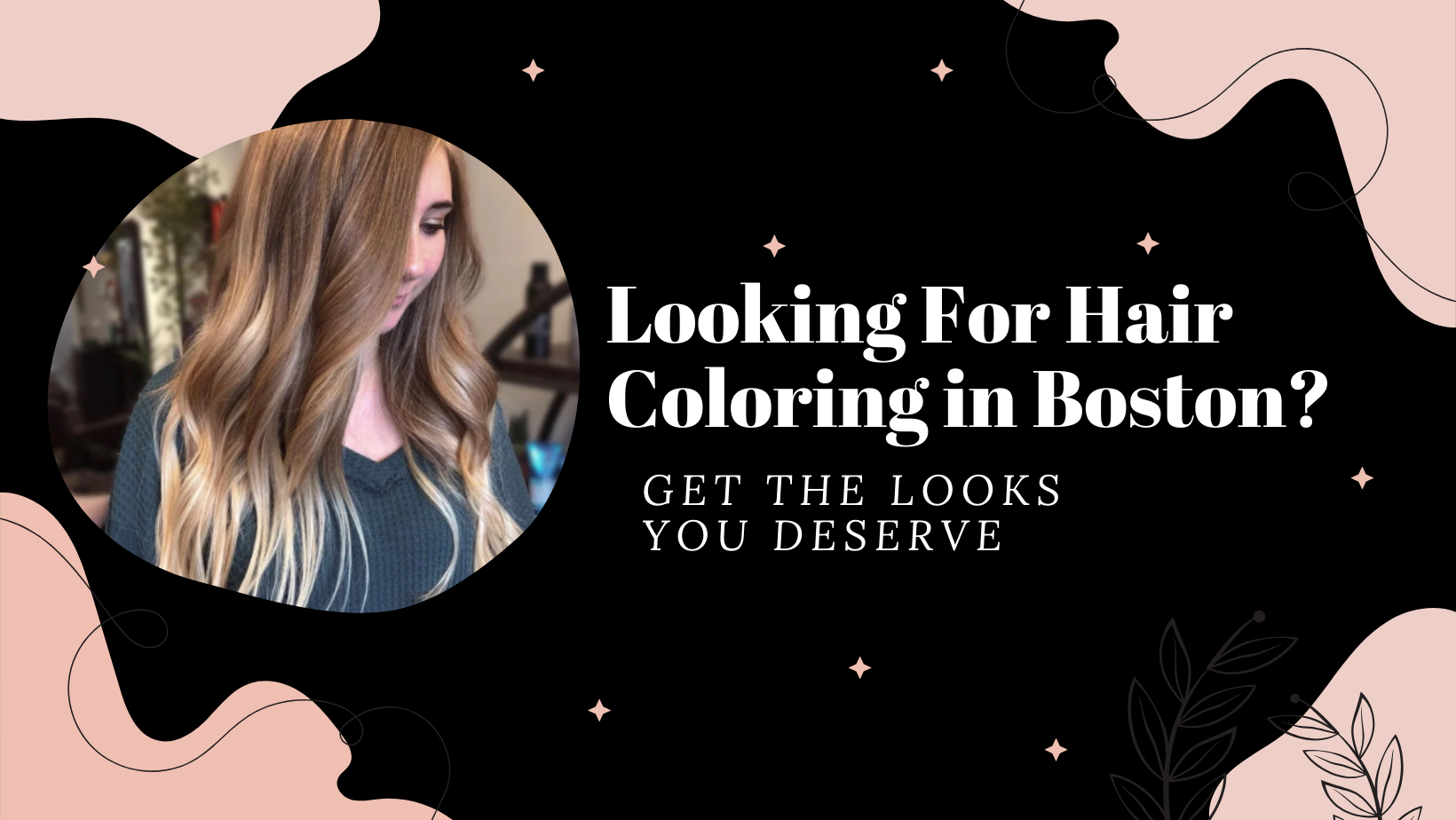 Cover Illustration of Hair Coloriing in Boston