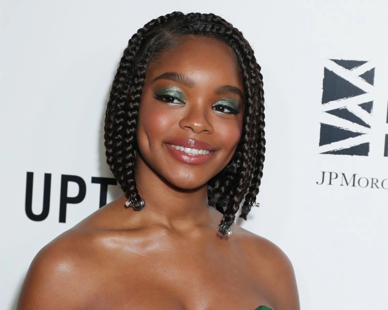 Shoulder-Length Box Braids