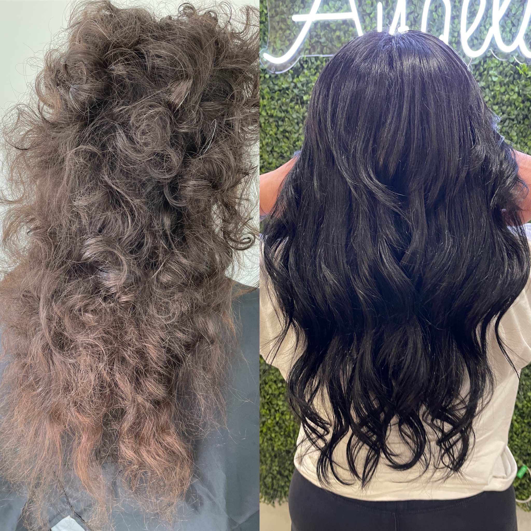 New Virgin Curly Hair Extensions In Boston noellesalon