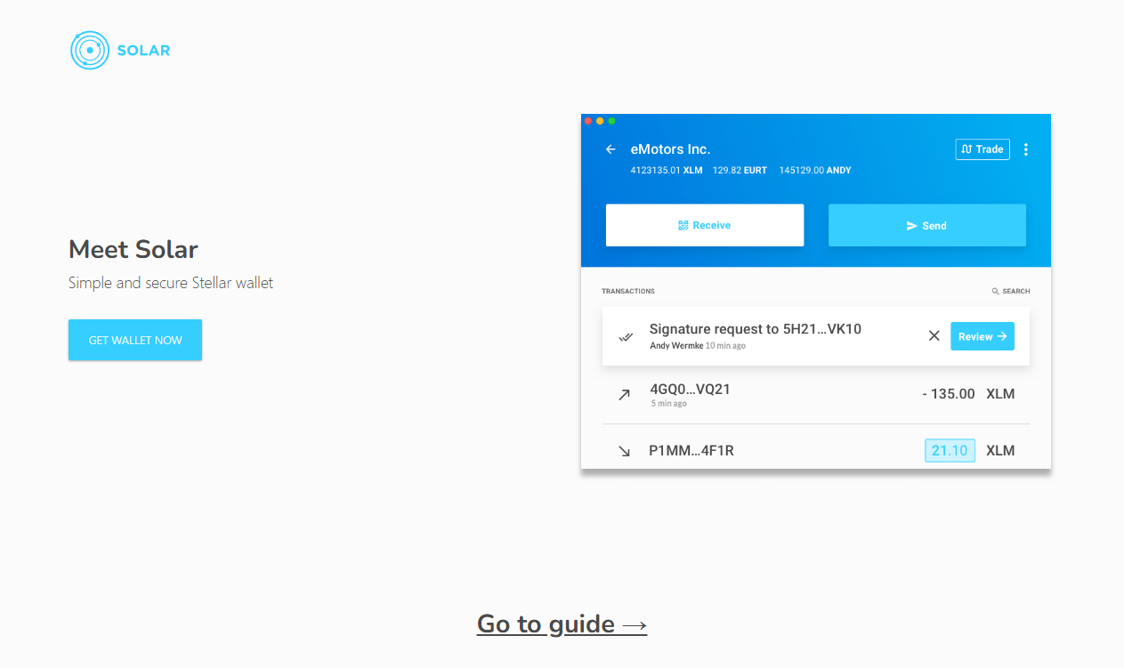alt Most secured wallet for Stellar
