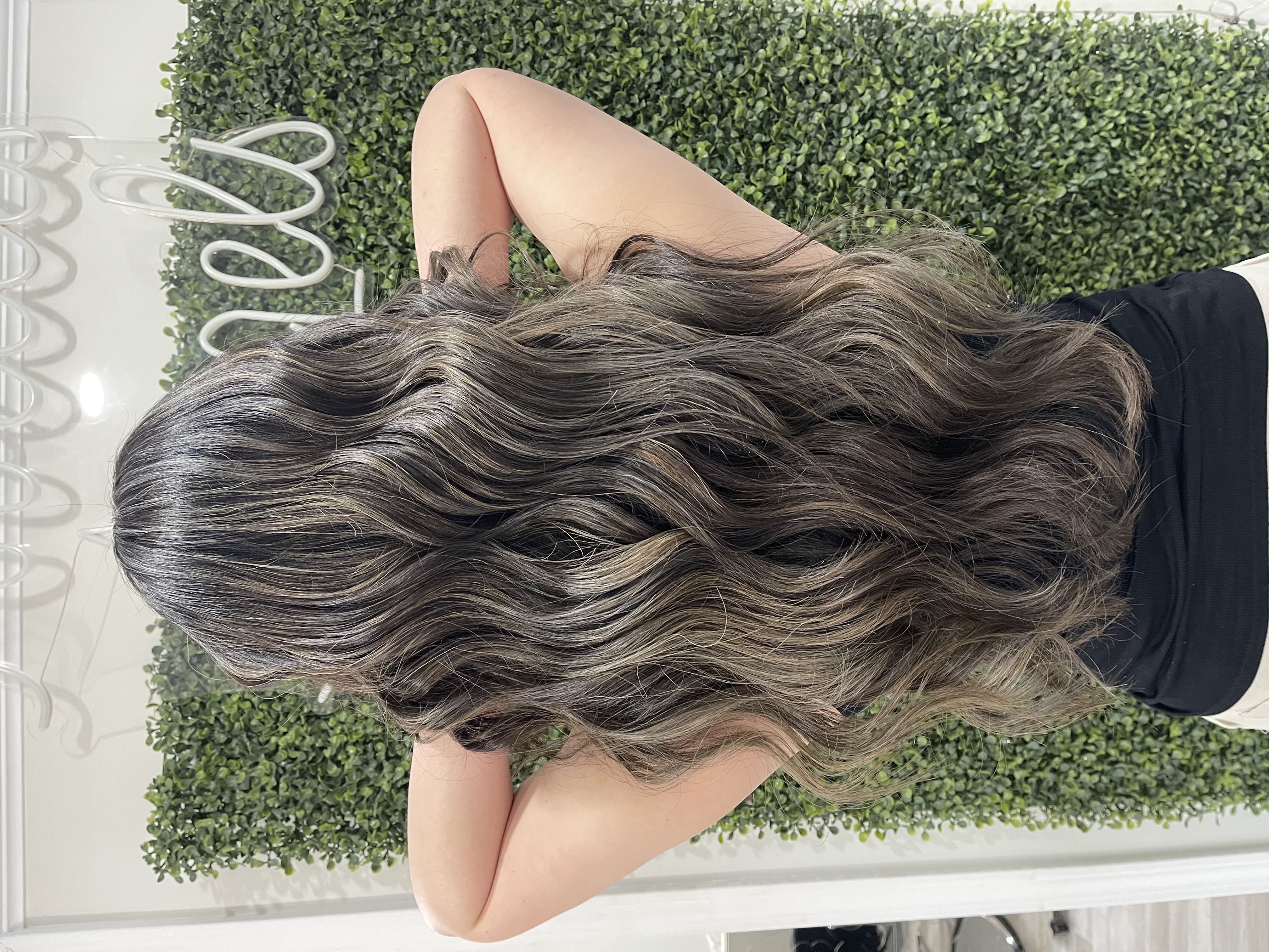 Weft hair extensions