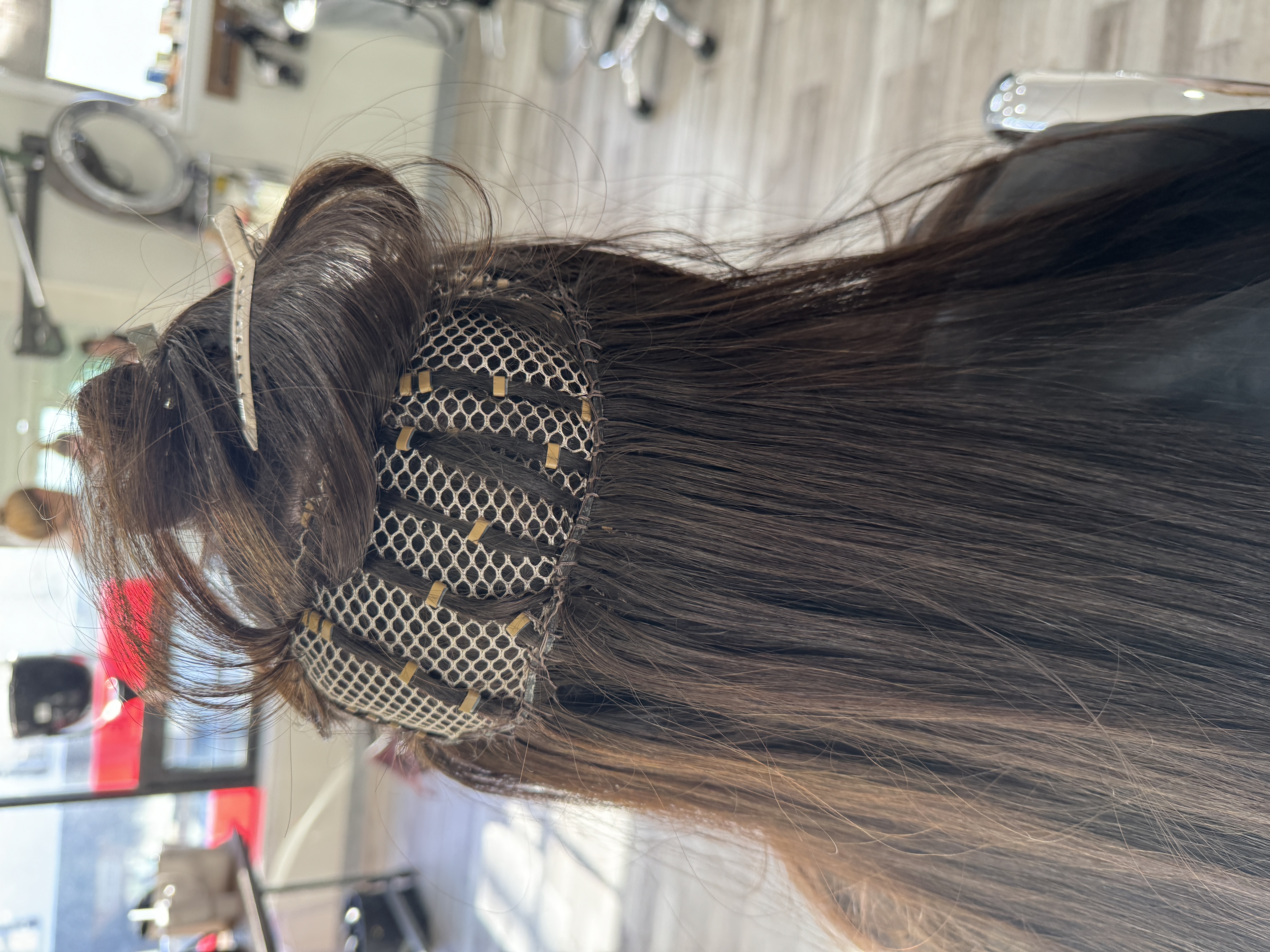 mesh integration hair system
