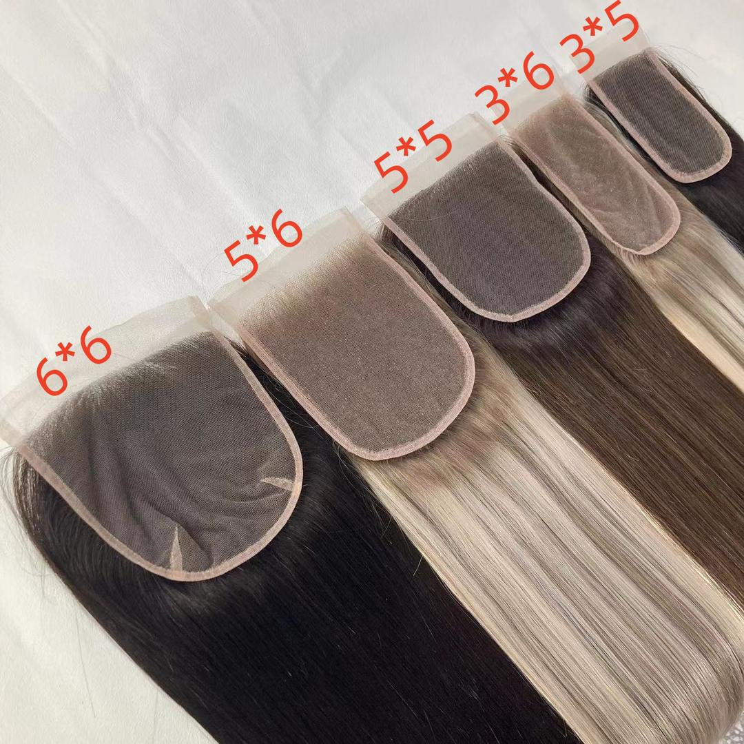 different size hairpieces for a thinning crown