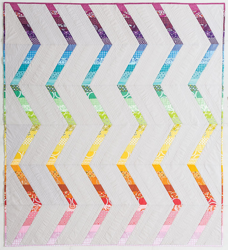 Streaked Lightning - Chevron ad Zigzag combined