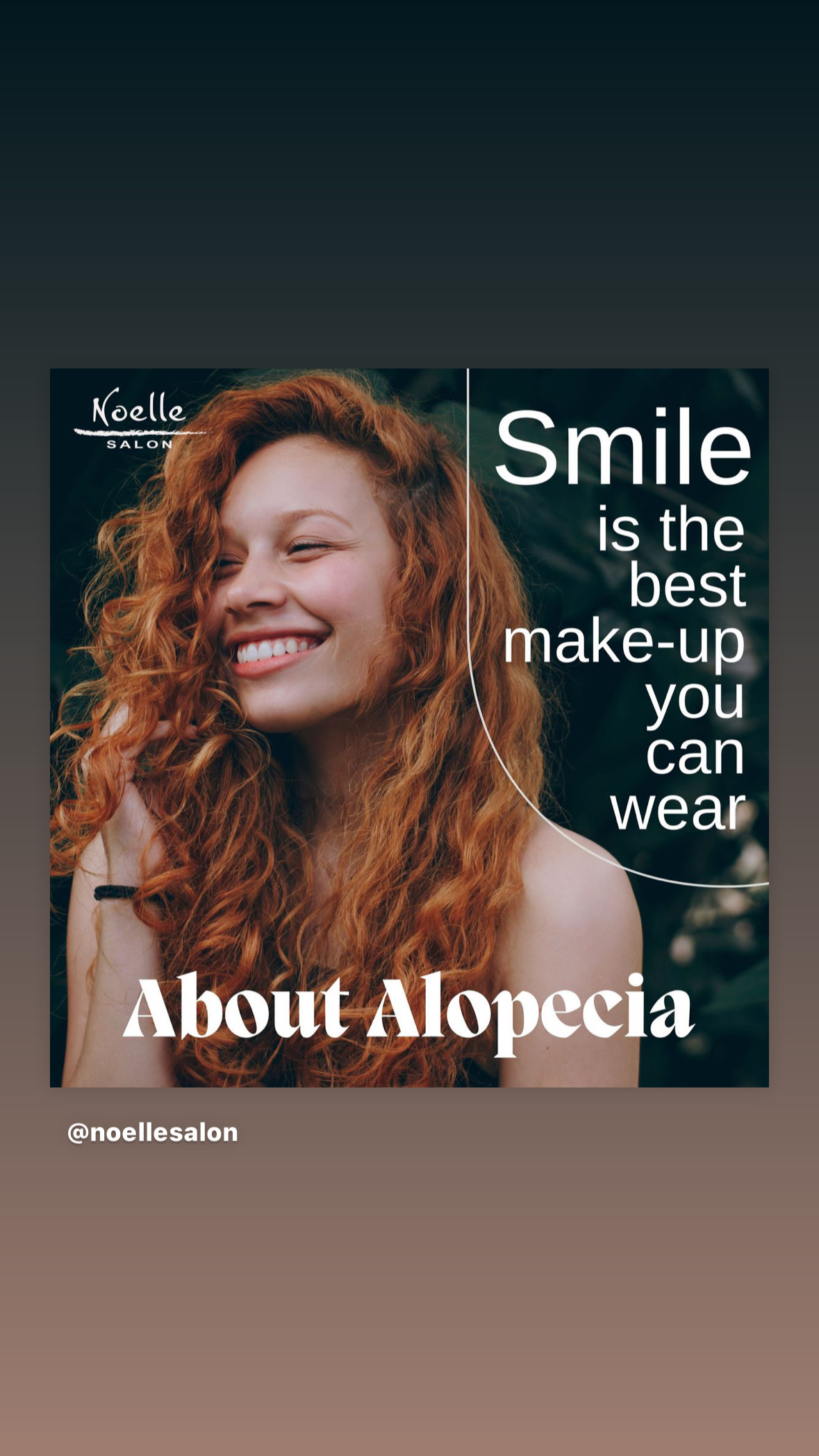alopecia awareness event at Noelle Salon