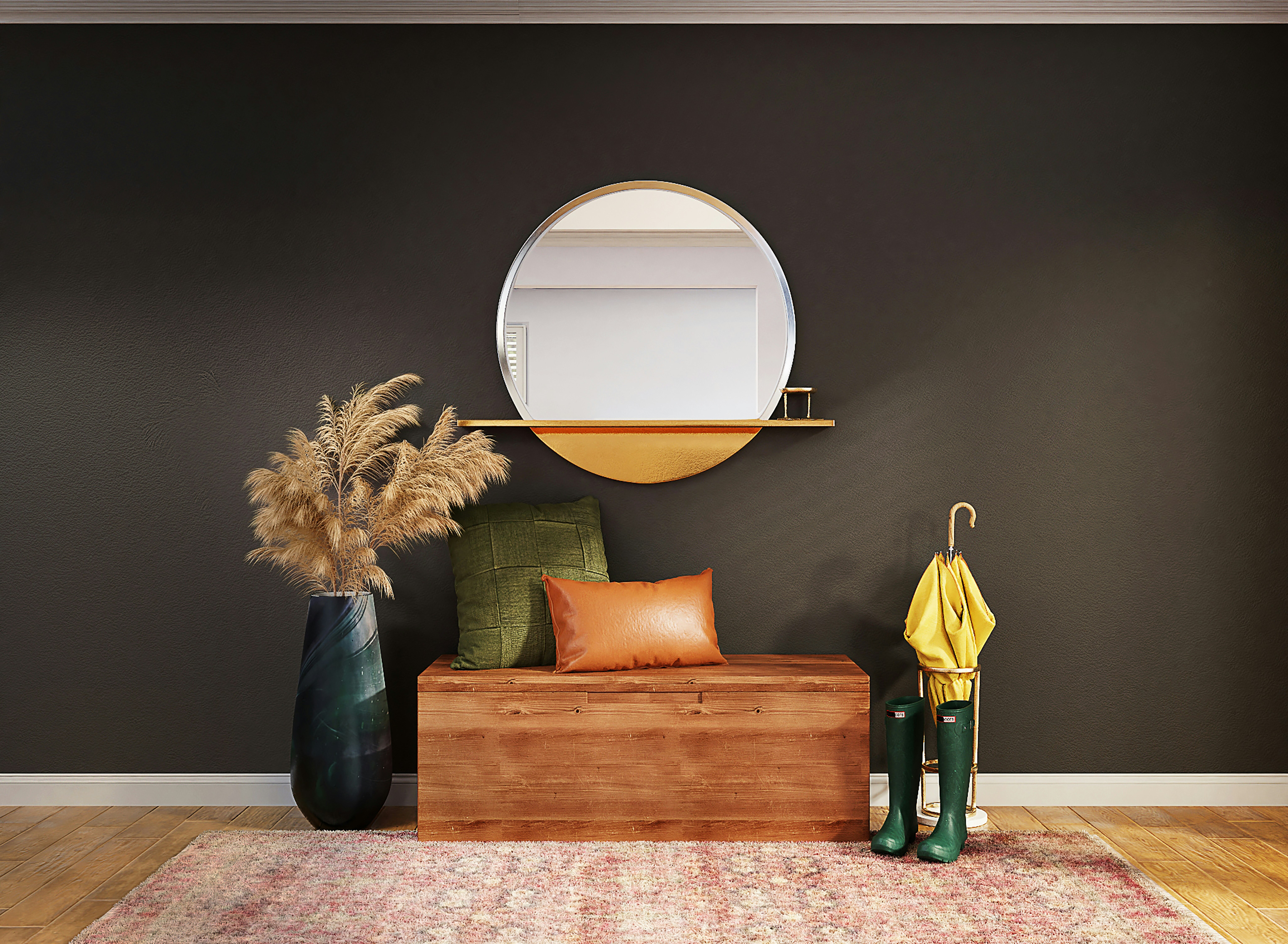 Stylish layered home interior by Spacejoy