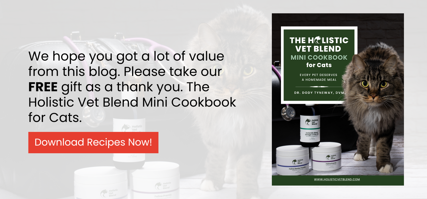 Holistic Vet Blend Mini Cookbook for cats