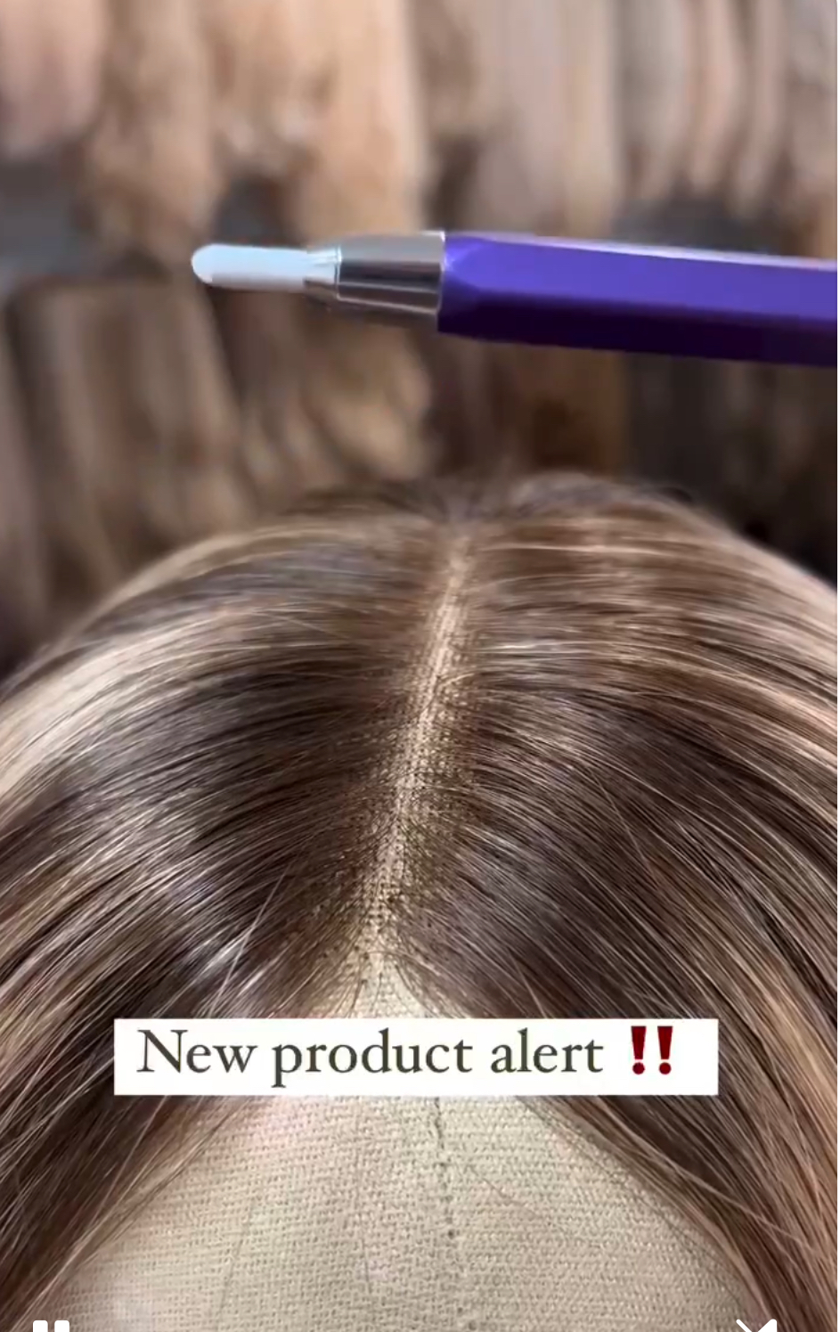 wig knot blur pen on Etsy