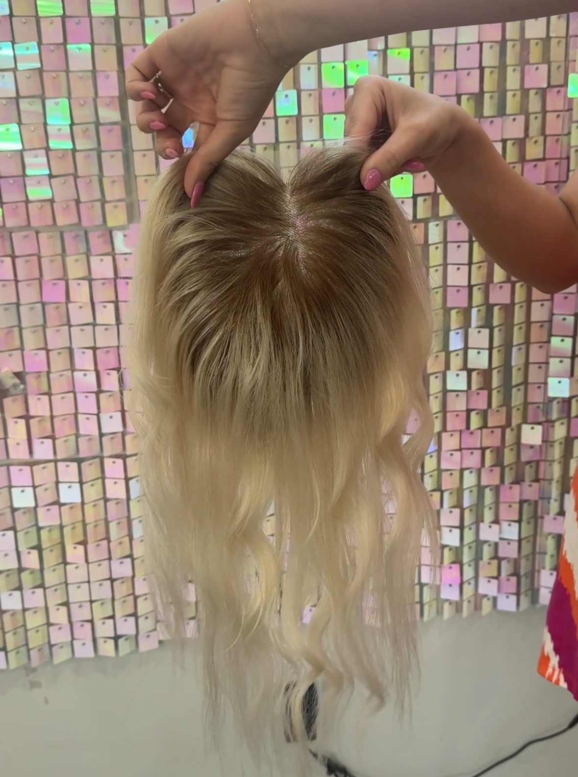 wig glue safely removed from a wig
